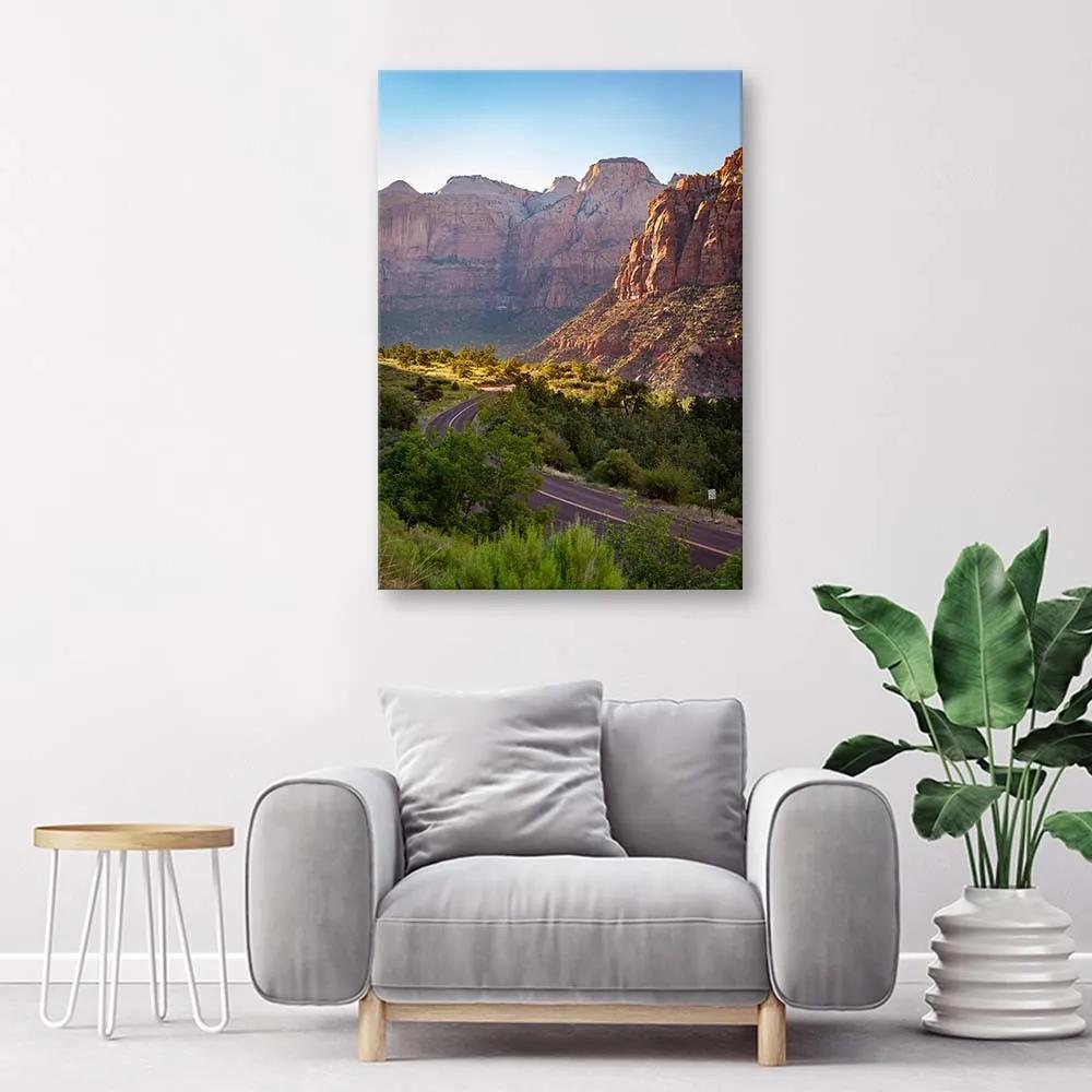 Gario Obraz na plátne Horská cesta Rozmery: 40 x 60 cm