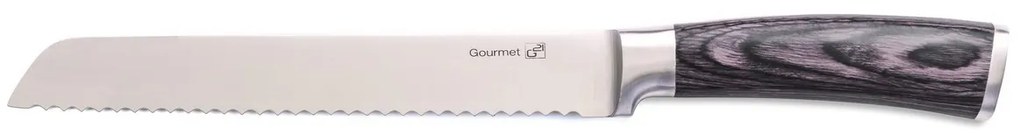 Sada nožov G21 Gourmet Rustic 5 ks + bambusový blok 6002237