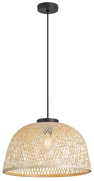 Rabalux 72025 - Luster na lanku RATTAN 1xE27/25W/230V ratan