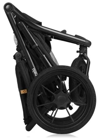 Lionelo - Športový kočík AZURA čierna