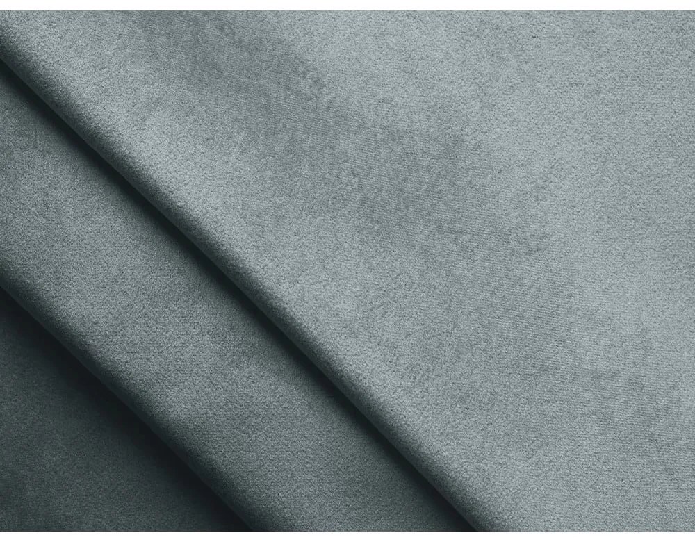 Svetlomodrá zamatová podnožka Nalu – Makamii