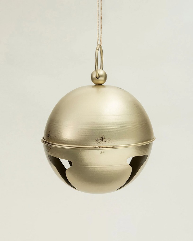 Závesná dekorácia Golden Bell II 21x23 cm