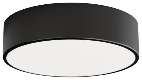 LED Stropné svietidlo CLEO LED/24W/230V 3000K pr. 30 cm čierna
