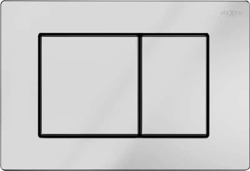 Mexen Fenix 03 splachovacie tlačidlo, lesklá chrómová - 600311