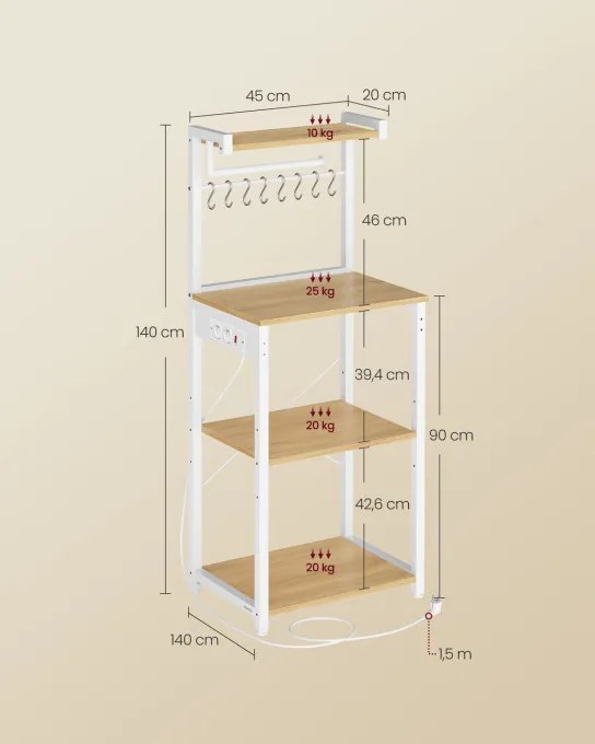 Kuchynská polica KKS013YA02