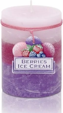 Vonná sviečka Ice cream valec, 7 x 9 cm