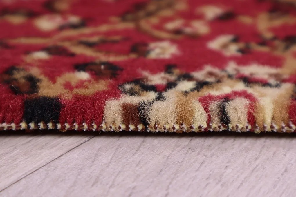 Weltom, Behúň na mieru Samira New 12003-023 red, šíre 120 cm, červená, chodba / predsieň