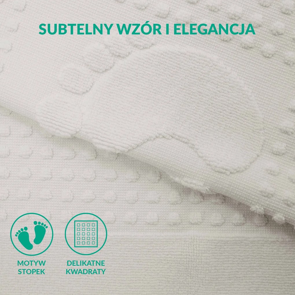 PODLOŽKA DO KÚPEĽNE HOTEL FEET 50X70 CM SIVÁ