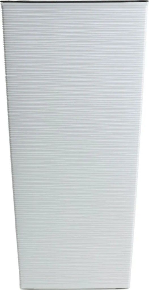 Plastový květináč Porto Riflo 57x29,5x29,5 cm bílý