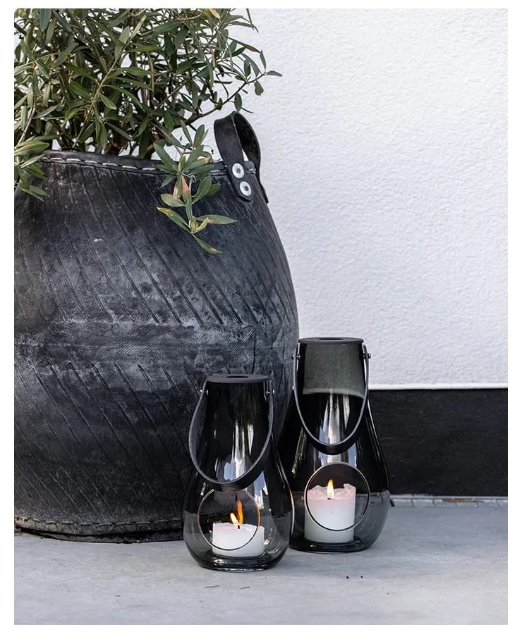 Sklenený lampáš Design with Light - Holmegaard