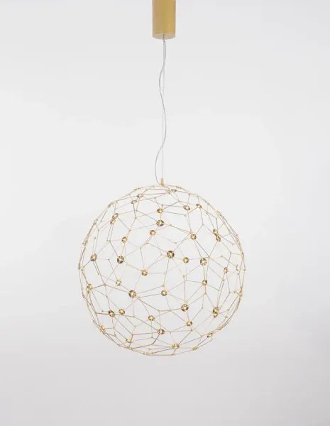 LED luster Sole 60 zlaté