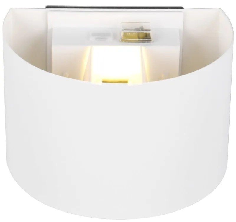 LED nástenné vonkajšie svietidlo so senzorom pohybu (výška 10 cm) Talent – Reality