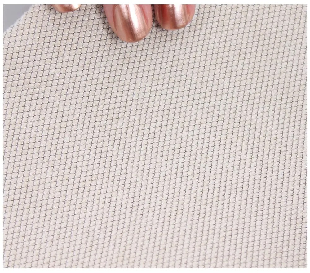 Krémový taburet Copper – Artie