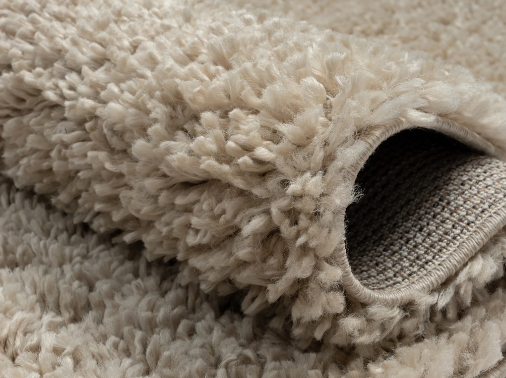 My Flair, Kusový koberec My Shaggy beige, 160x230, béžová, chodba / predsieň