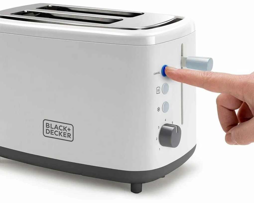 Black+Decker BXTOA820E Hriankovač, biela