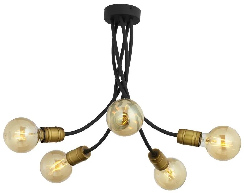 Jupiter 1877 - LU 5  - Luster prisadený  LUCE 5xE27/60W/230V