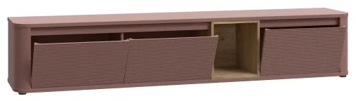 Televízny stolík INAR hnedá/hnedá