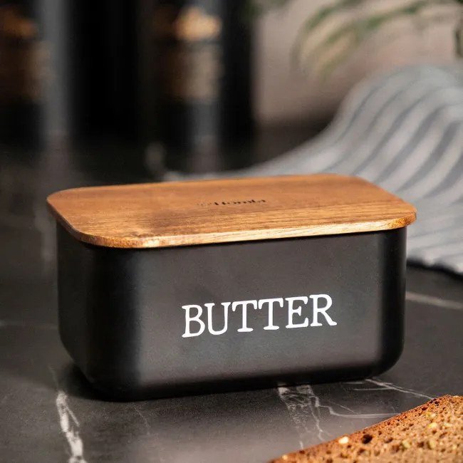 Nádoba na maslo AVILA čierna 872537