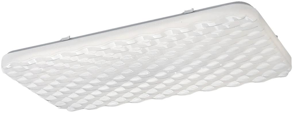 RABALUX Stropné svietidlo LED ELDRICK, 36 W, denné biele svetlo, štvorcové, biele