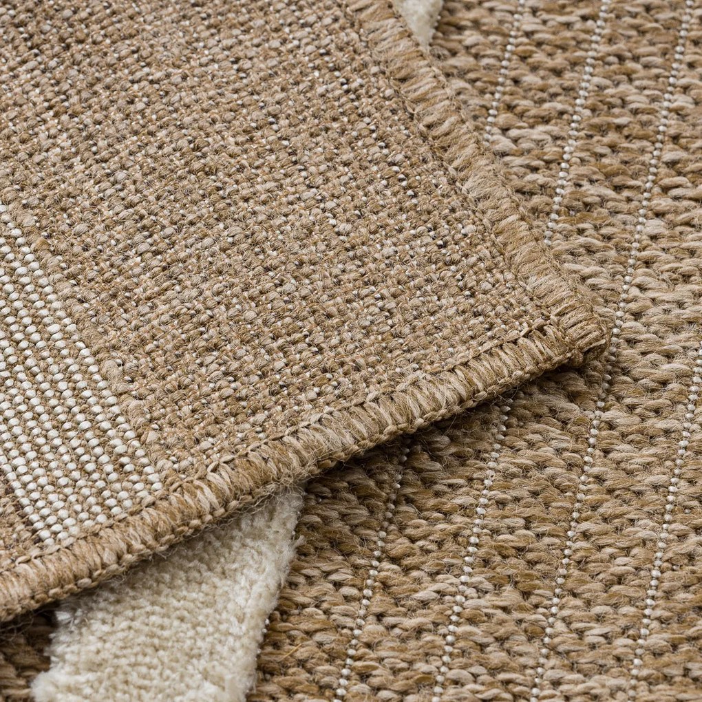 Dywany Łuszczów, Kusový koberec Spark 0686A beige/cream, 180x270, béžová, chodba / predsieň