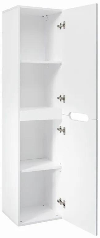 Kúpeľňová zostava Fiji Pati so zápustnými umývadlami, skrinkami a zrkadlami 120 cm biela/dub coast evoke