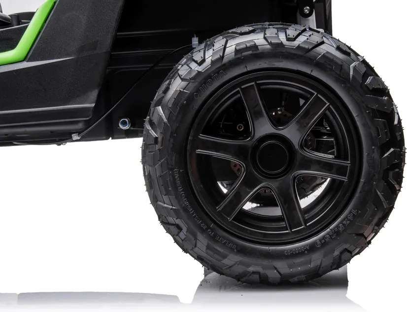 LEAN CARS Batériový vozík STRONG A032 zelený