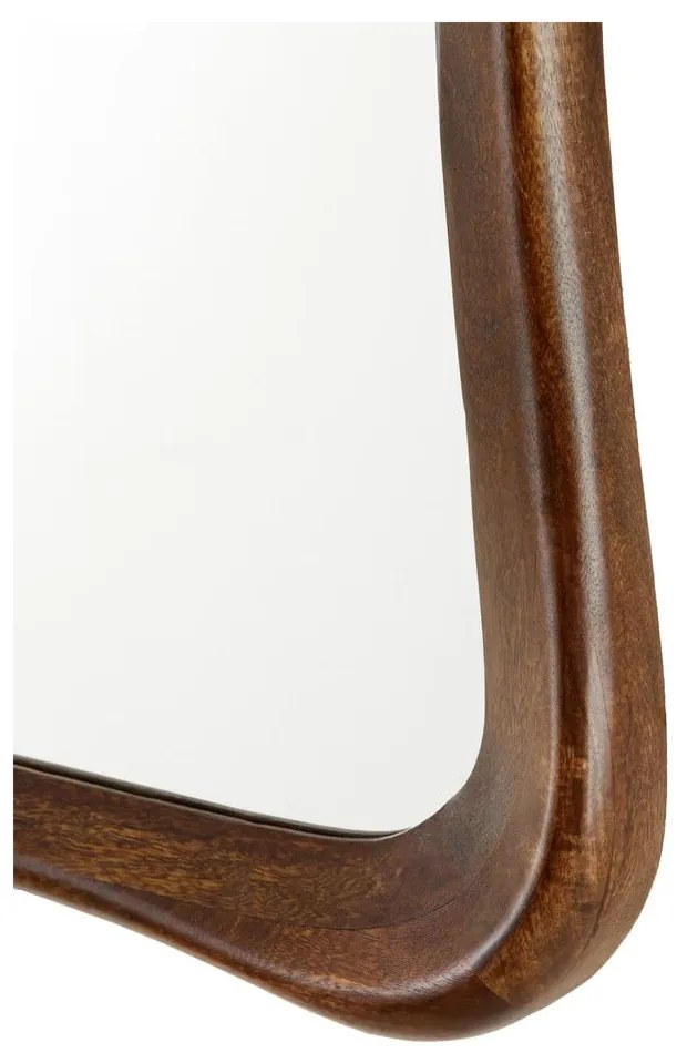 Nástenné zrkadlo s dreveným rámom 68x160 cm Alamos – Light &amp; Living