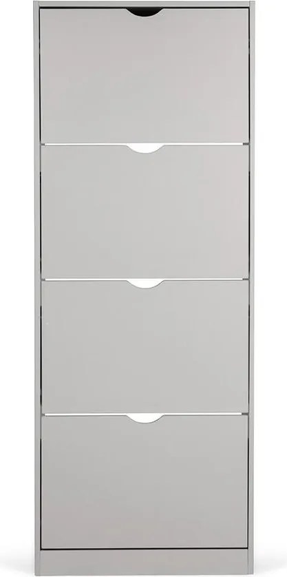 Botník AVENBERG SLIM FLIP 4 sivý