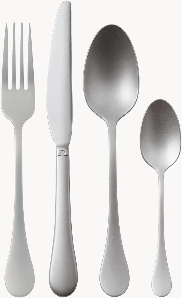 Súprava príborov z nehrdzavejúcej ocele Bloom, 6 osôb, 24 ks