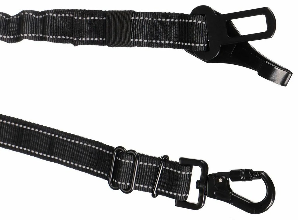 Sixtol Bezpečnostný pás do auta pro psa Car Belt Fredy, 63/90 x 2,5cm