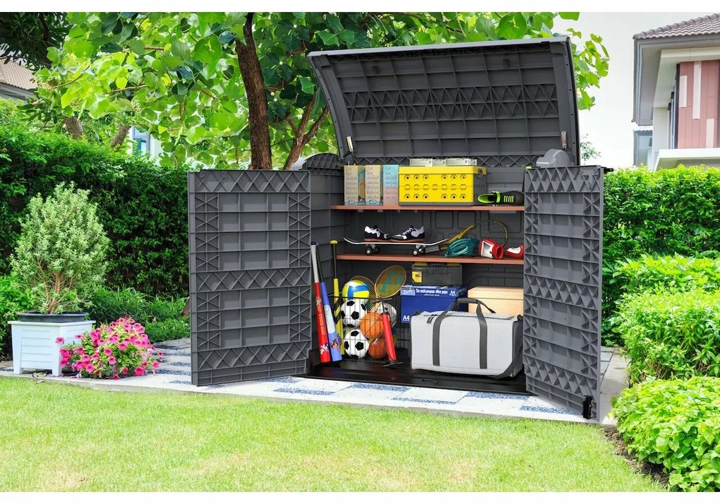 Duramax Plastový úložný box StoreAway sivá, 1200 l