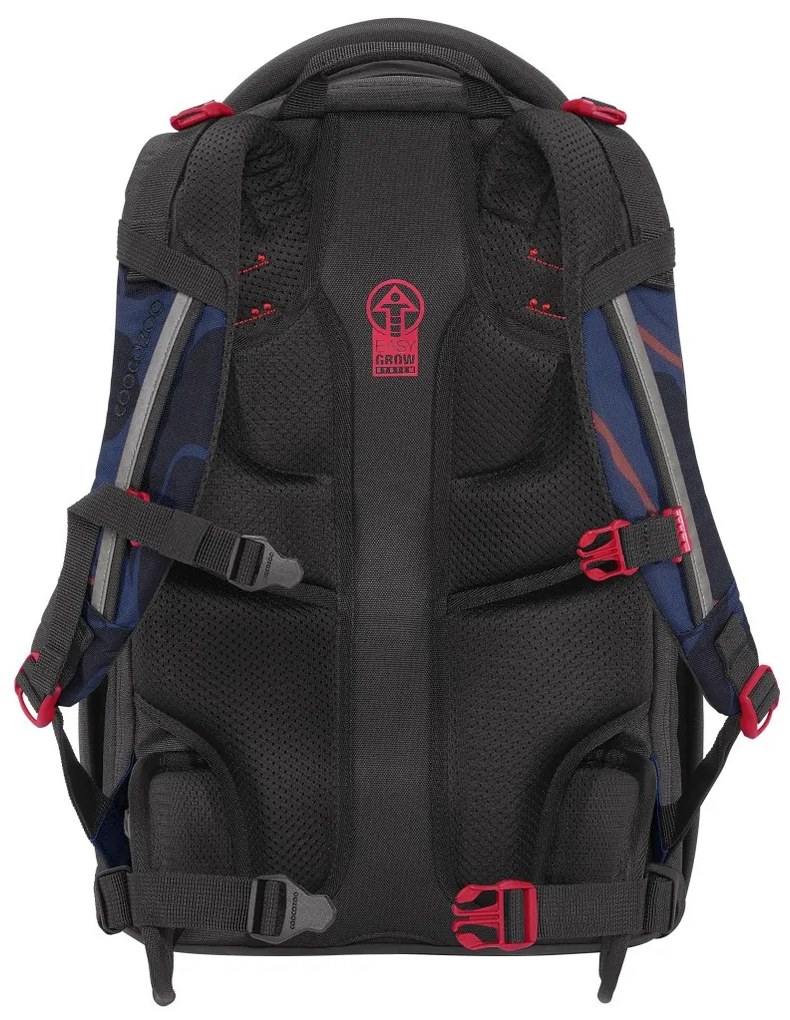 Školský batoh coocazoo PORTER, Lava Lines, certifikát AGR