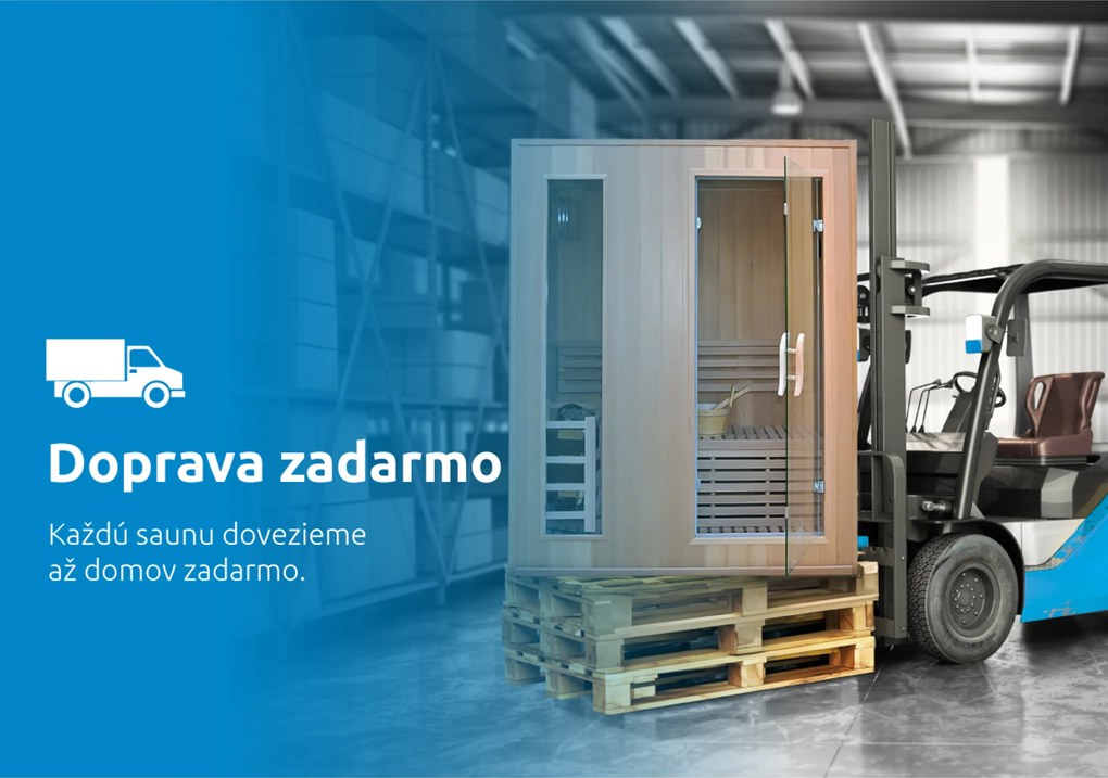 Marimex | Fínska sauna Marimex KOTI L + saunové kachle (FSC) | 11100109