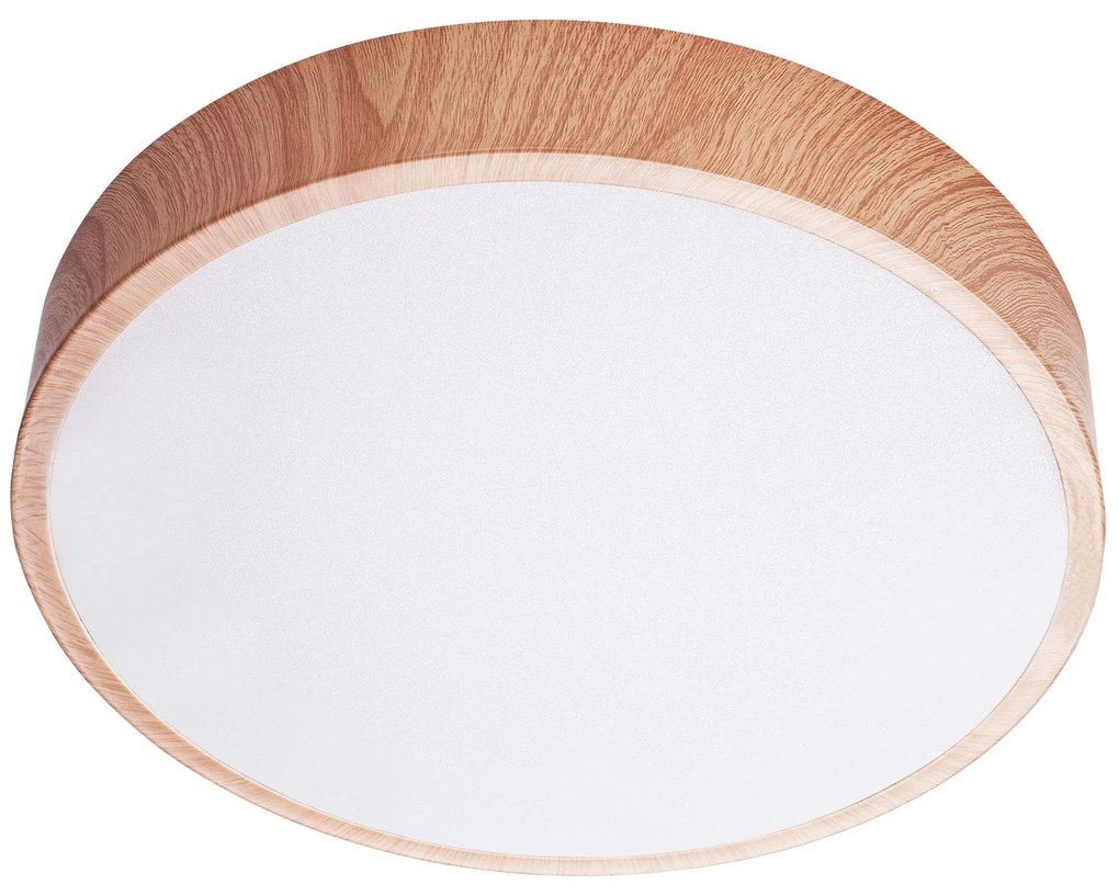 Toolight Toolight, LED stropné svietidlo 30cm 24W APP1404-C, hnedá-biela, OSW-03085
