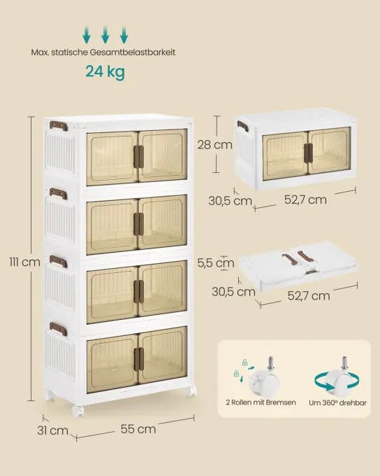 Pojazdný regál RLB450WZ01