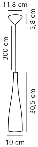 Nordlux - Luster na lanku EMBLA 1xE27/40W/230V čierna