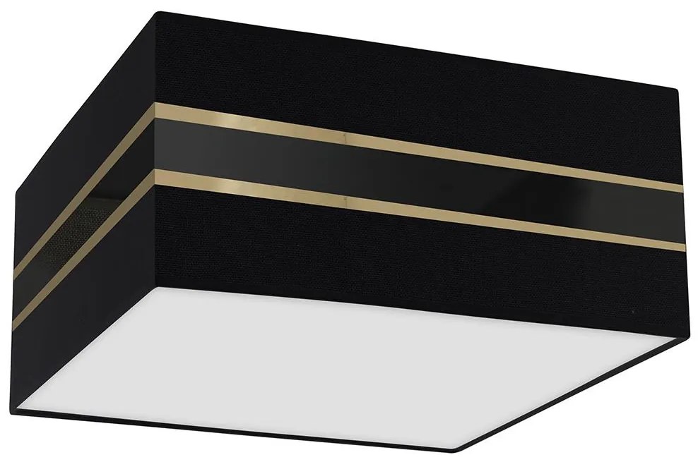 Stropné svietidlo ULTIMO 2xE27/60W/230V čierna