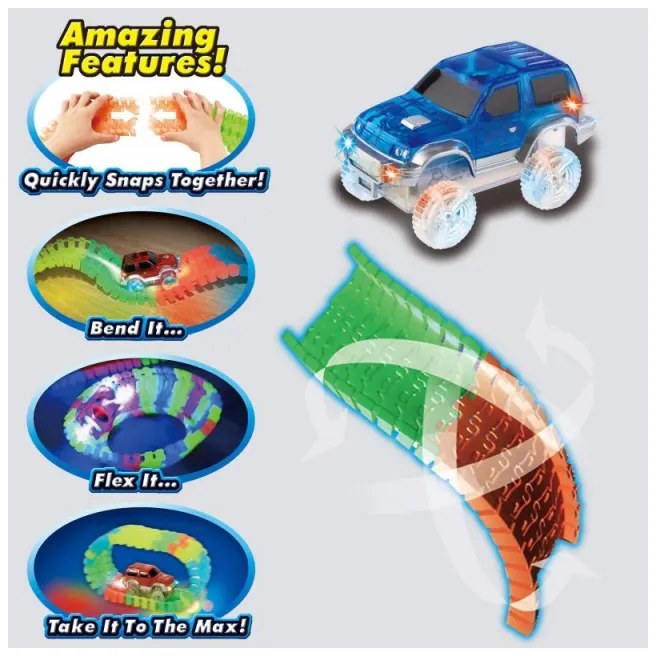 SPRINGOS Autodráha Springos Magic Track MEGA