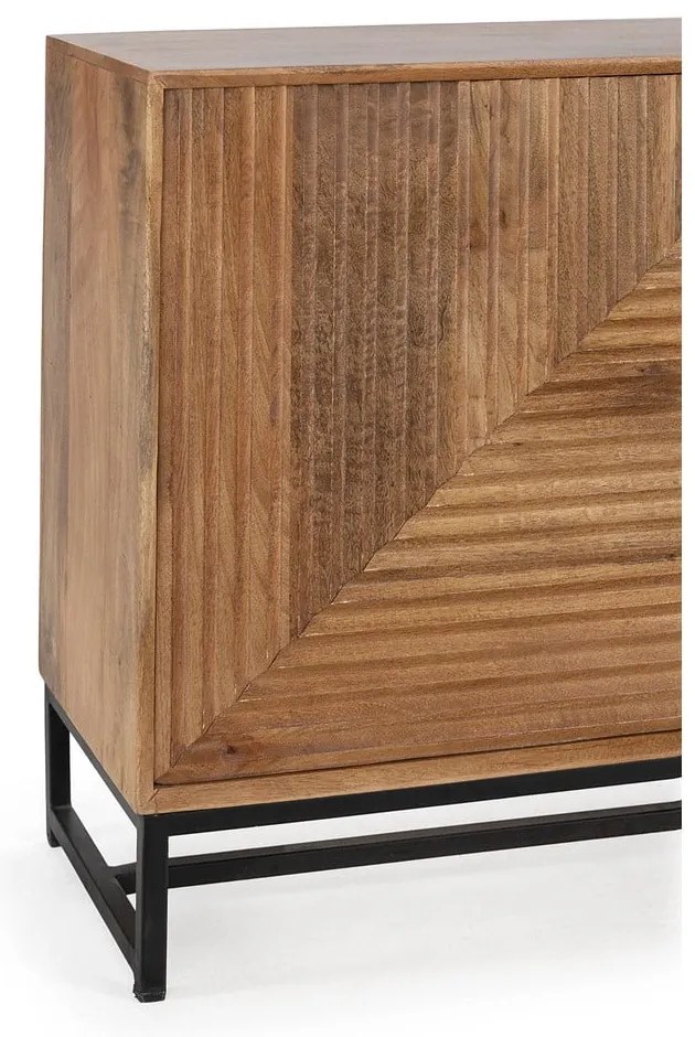 Komoda z mangového dreva v prírodnej farbe 170x79x40 cm Nereida – MOME