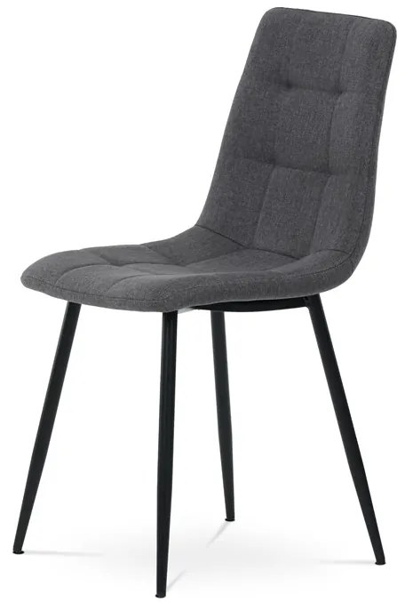 BONTEC Jedálenská stolička, hnedá, látka, DCL-974 BR2 Farba: Šedá