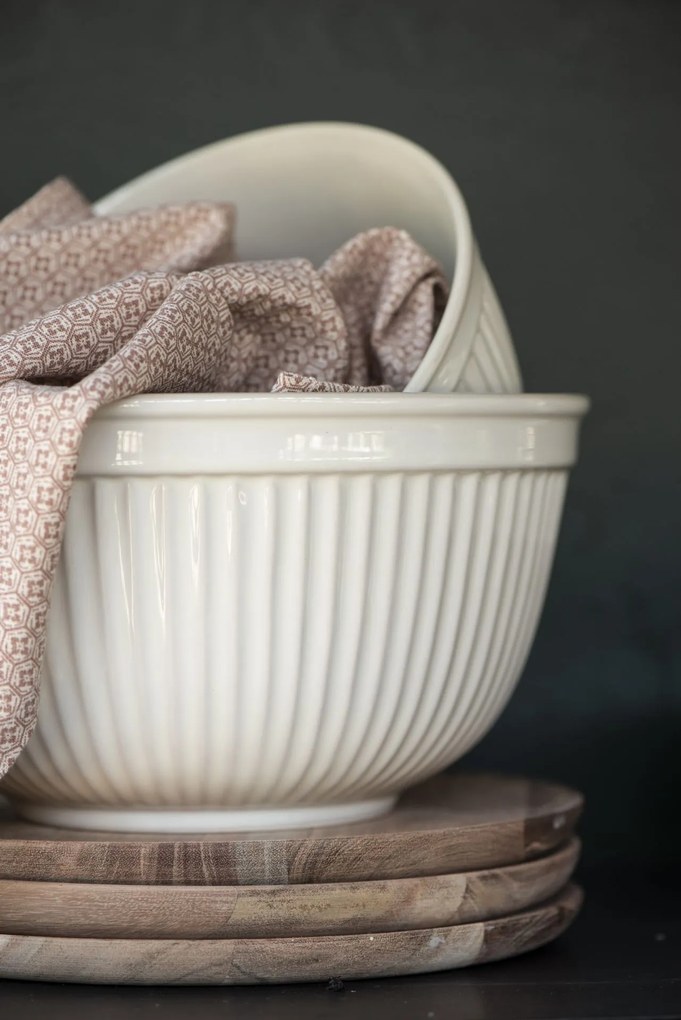 Ib Laursen Keramická misa Mynte Butter Cream Veľkosť S