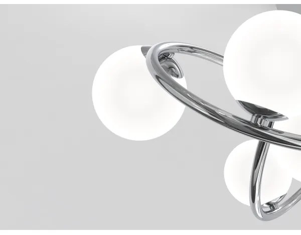 Wofi 9014-807 - LED Prisadený luster NANCY 8xG9/3,5W/230V lesklý chróm