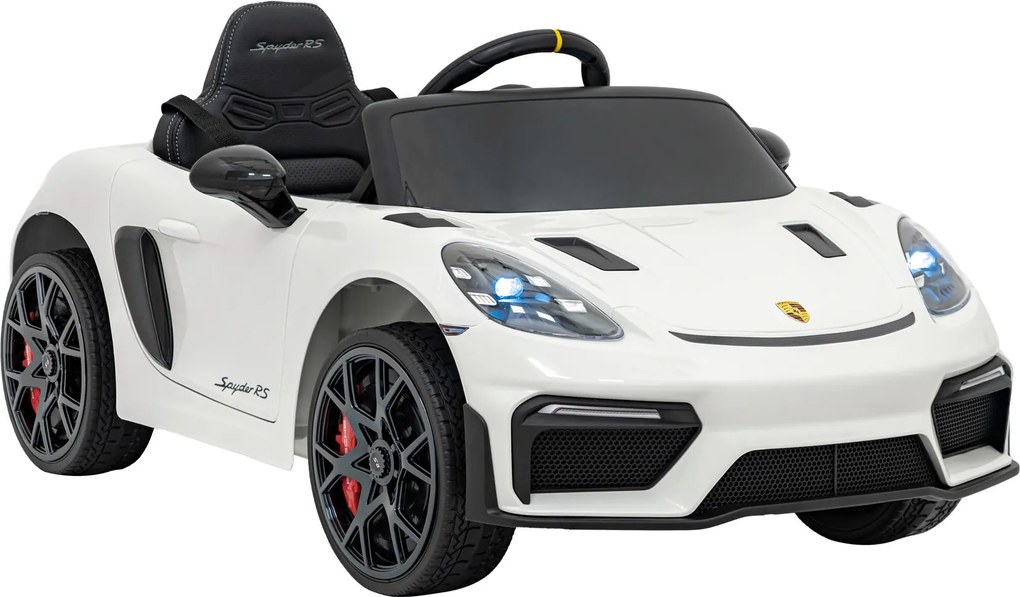 Ramiz Detské autíčko Porsche Spyder RS 718, biely lak
