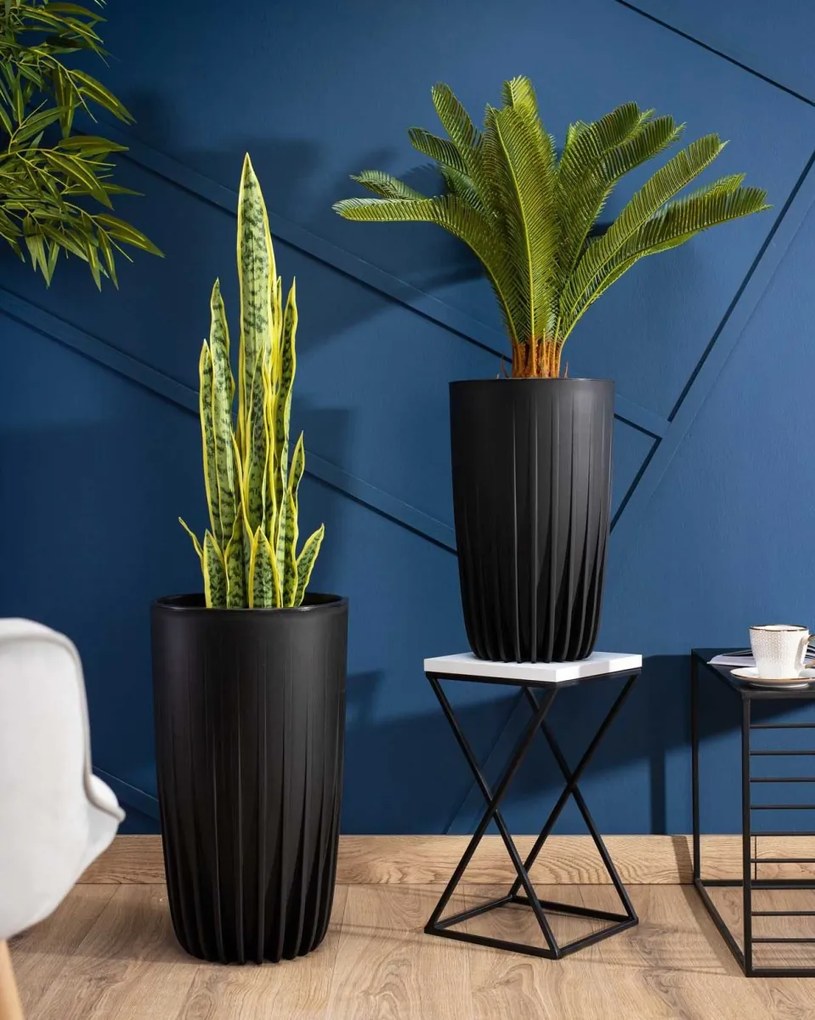 Kvetináč odizolovaný ECO IV 30 cm antracitový