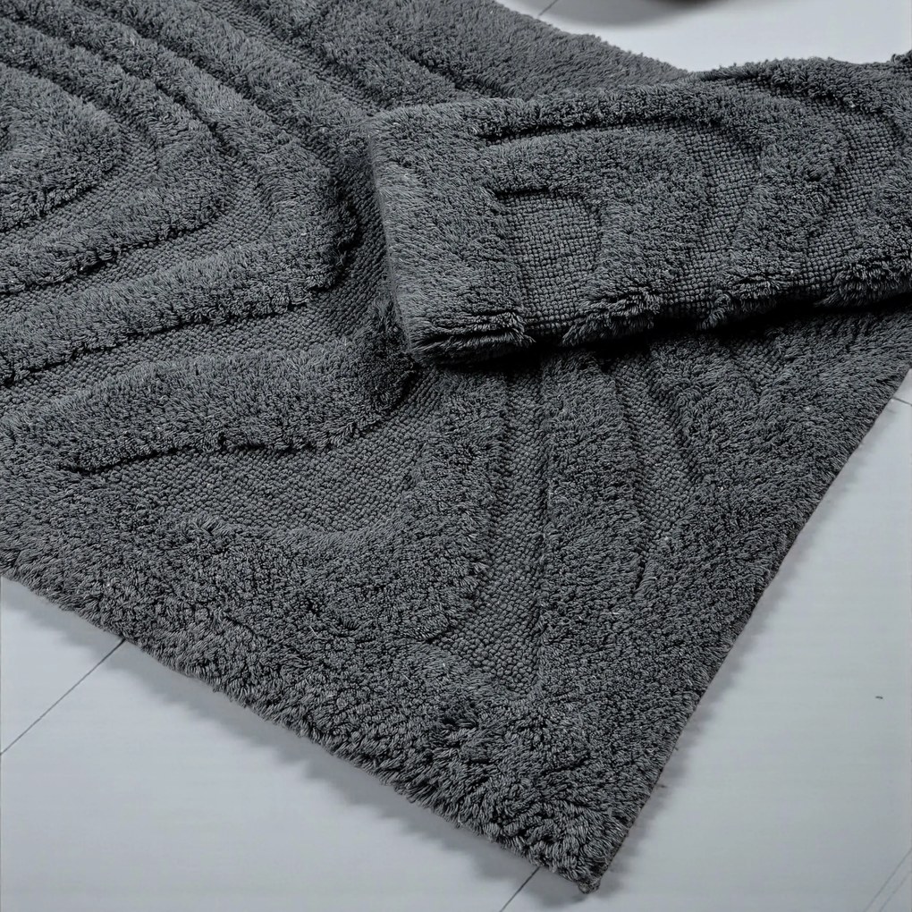 DY Kúpeľňová sada koberca BOSTON 11 Grafitový
