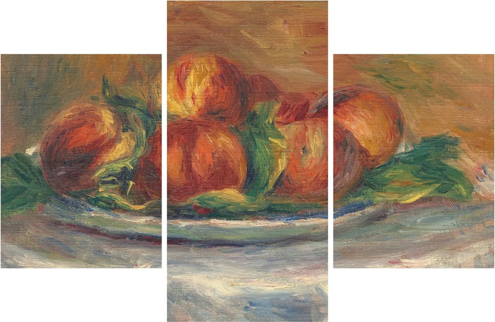 Obraz - Auguste Renoir, Peaches on a Plate, reprodukcia (90x60 cm)