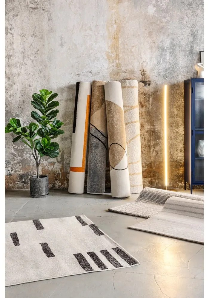 Oranžovo-krémový koberec 160x230 cm Linea – Bonami Selection