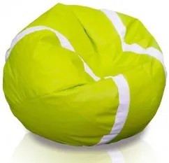 Sedací vak tenisová lopta 335L TiaHome - Oranžová