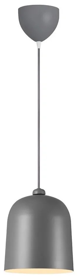 Nordlux - Závesné svietidlo ANGLE na lanku 1xE27/25W/230V, sivé
