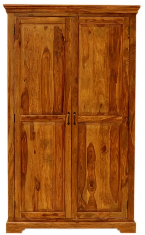 Skriňa Jali 120x200x60 z indického masívu palisander Svetlomedová